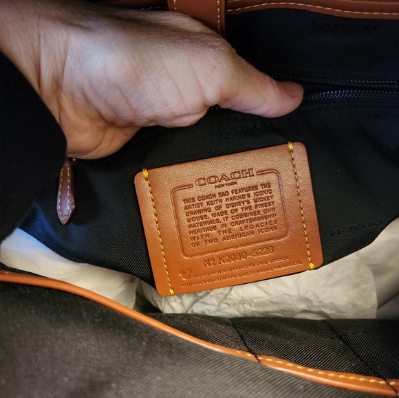 Coach X Keith Haring Large Backpack - Picture 7 of 8